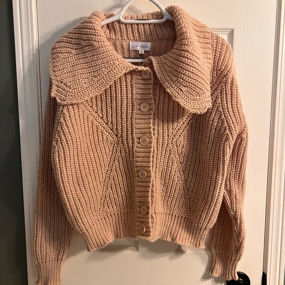 Little White House cropped cardigan